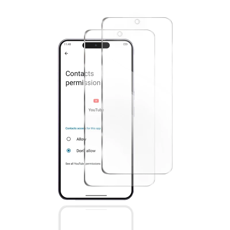 2 шт. закаленное стекло для Oukitel P1 защитная пленка экрана телефона