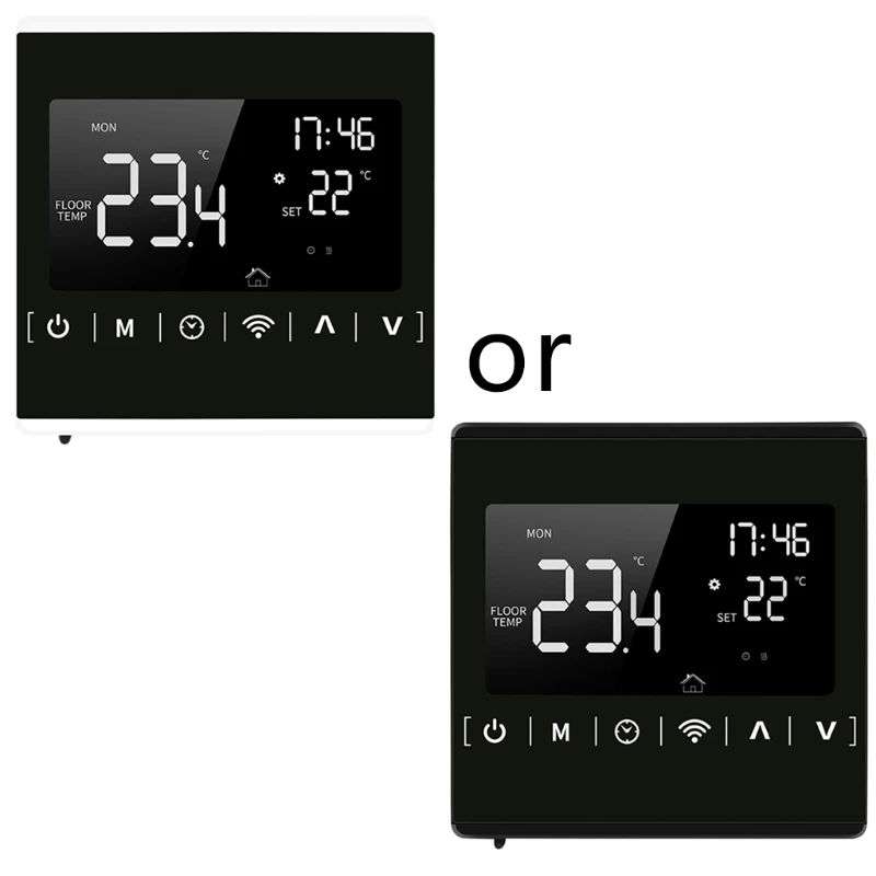 Tuya-WiFi домашний умный контроллер температуры термостат регулятор ЖК-дисплей