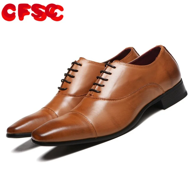 

Роскошные брендовые Модные мужские деловые Мокасины Mazefeng из искусственной кожи черные туфли оксфорды дышащие деловые свадебные туфли 46