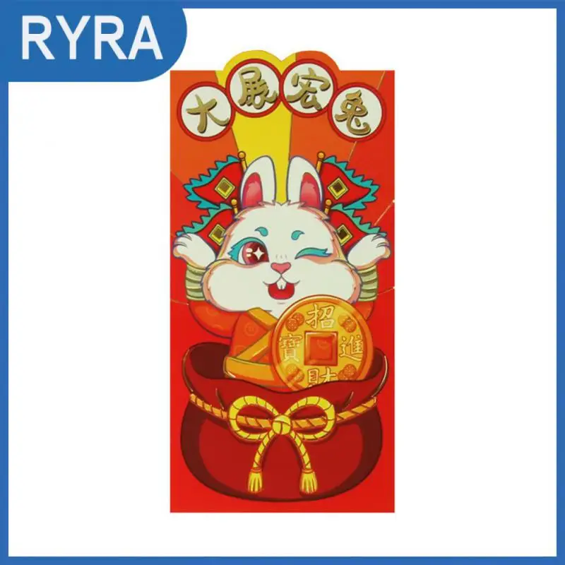 

New Year Hongbao Universal High Grade Chinese Zodiac Lucky Packet New Years Day Red Packet New Year Wishes Cartoon Red Envelope