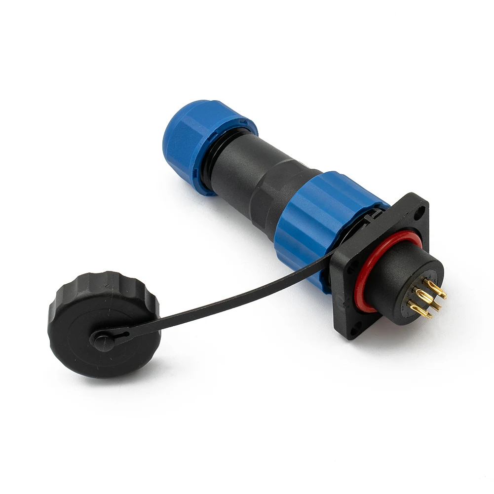 

Квадратный разъем SP16 IP68 2 9-контактный