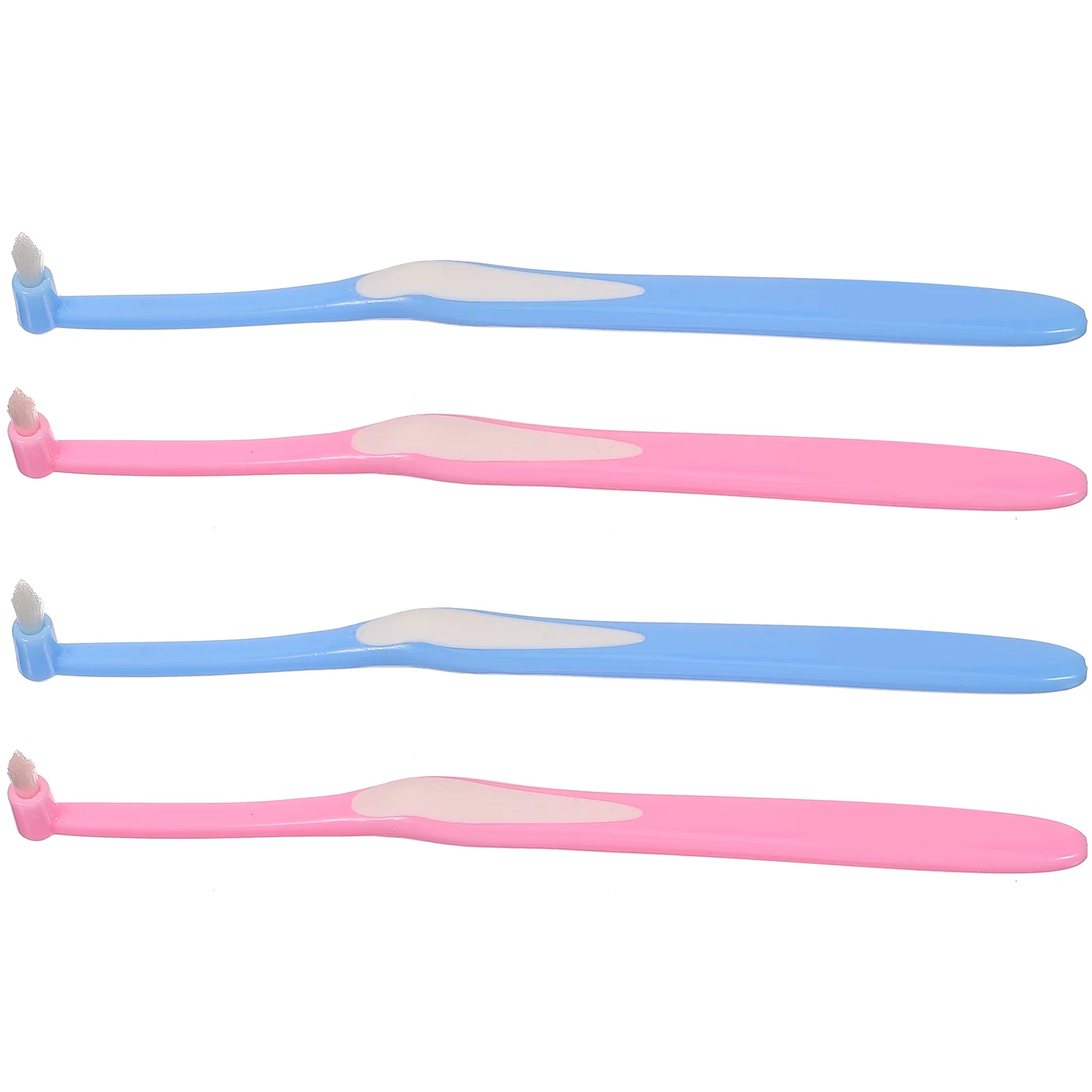

4 Pcs Daily Toothbrushes Interspace Travel Compact Tapered Portable Household Wear-resistant