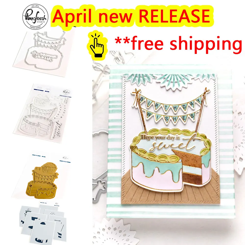 

Sweet Day Stamp Dies Stamps Stencil And Hot Foil DIY Molds Scrapbooking Paper Making Cuts Crafts Template Handmade Decoration