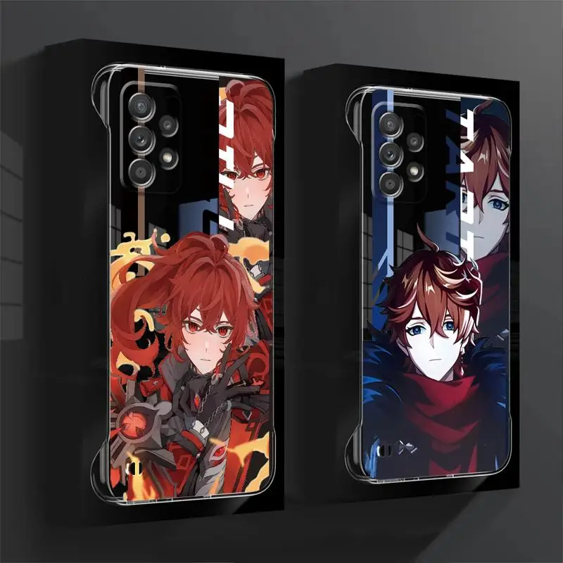 Чехол для телефона GenshinImpacts World YaeMiko Samsung Galaxy A52 A14 A51 чехлы A13 A55 A52s A15 A53 безграничный