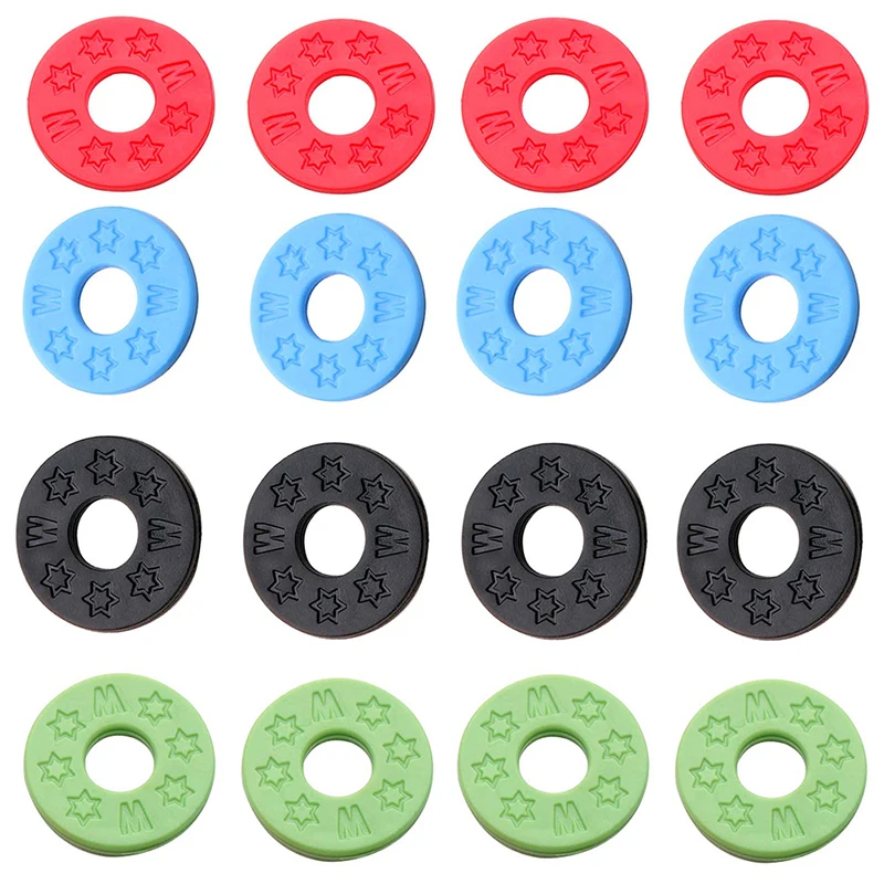 

4PCS Rubber Guitar Strap Locks Blocks For Acoustic Electric Guitar Bass