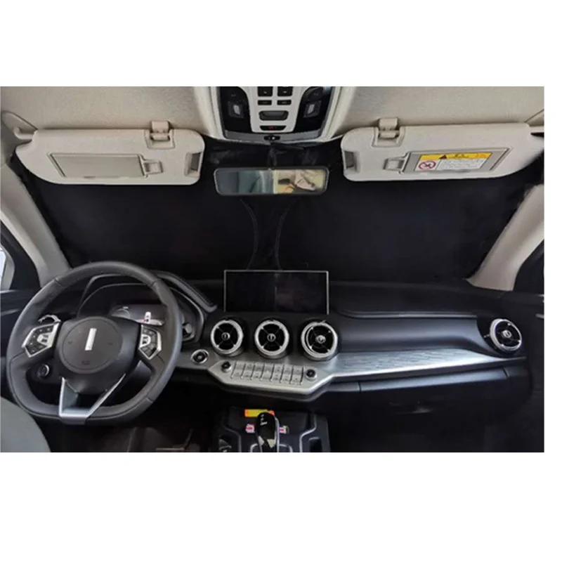 Солнцезащитный козырек Tesla Model 3 солнечный затмение черный для переднего и