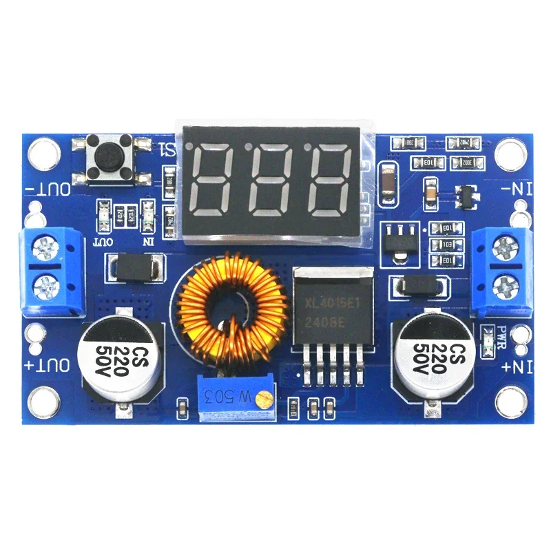 Регулируемый понижающий блок питания XL4015 5 А 75 Вт от 4 0-38 в до 1 25-36 В шт.