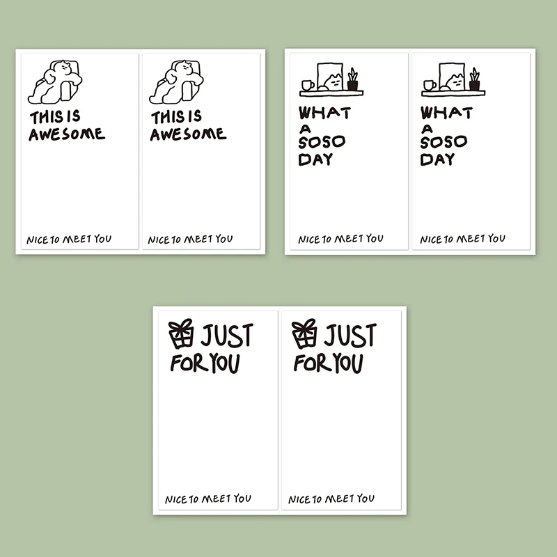 

50Pcs Rectangle Simple Labels Stickers Small Business Gift Package Sticker 10CM*6CM Baking Cake Wrapping Commodity Decor