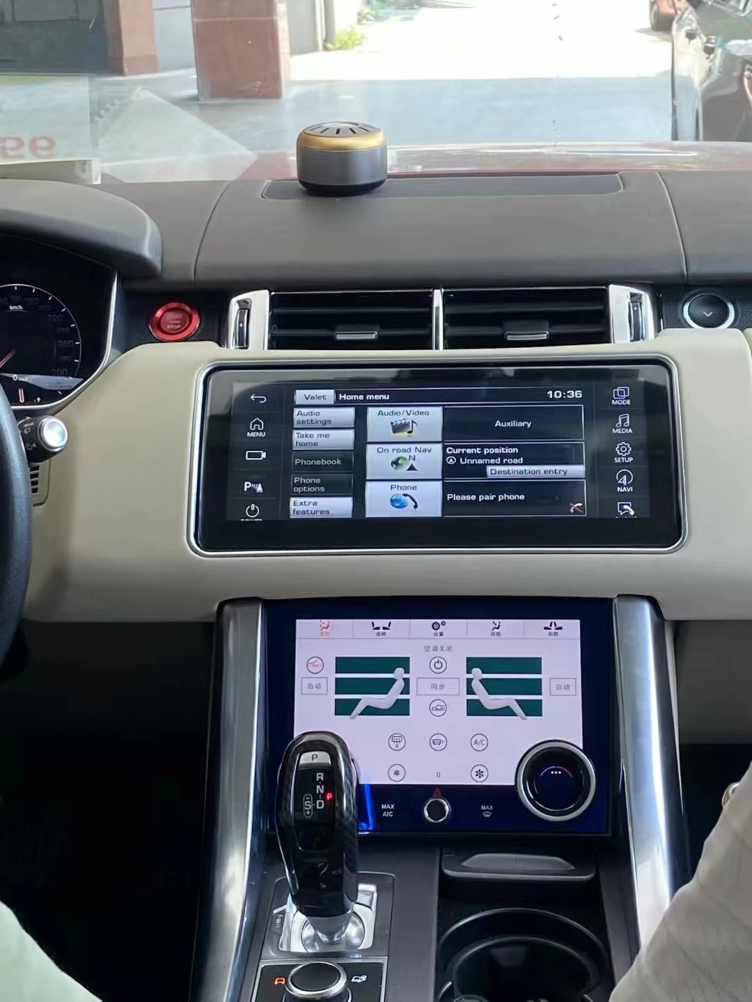Фото 12,3-дюймовый автомобильный Qled-экран с RHD, Android 13, видеоплеер Carplay для Land Rover Range Rover Sport L494 Vogue L405, мультимедийный GPS 128 ГБ №1
