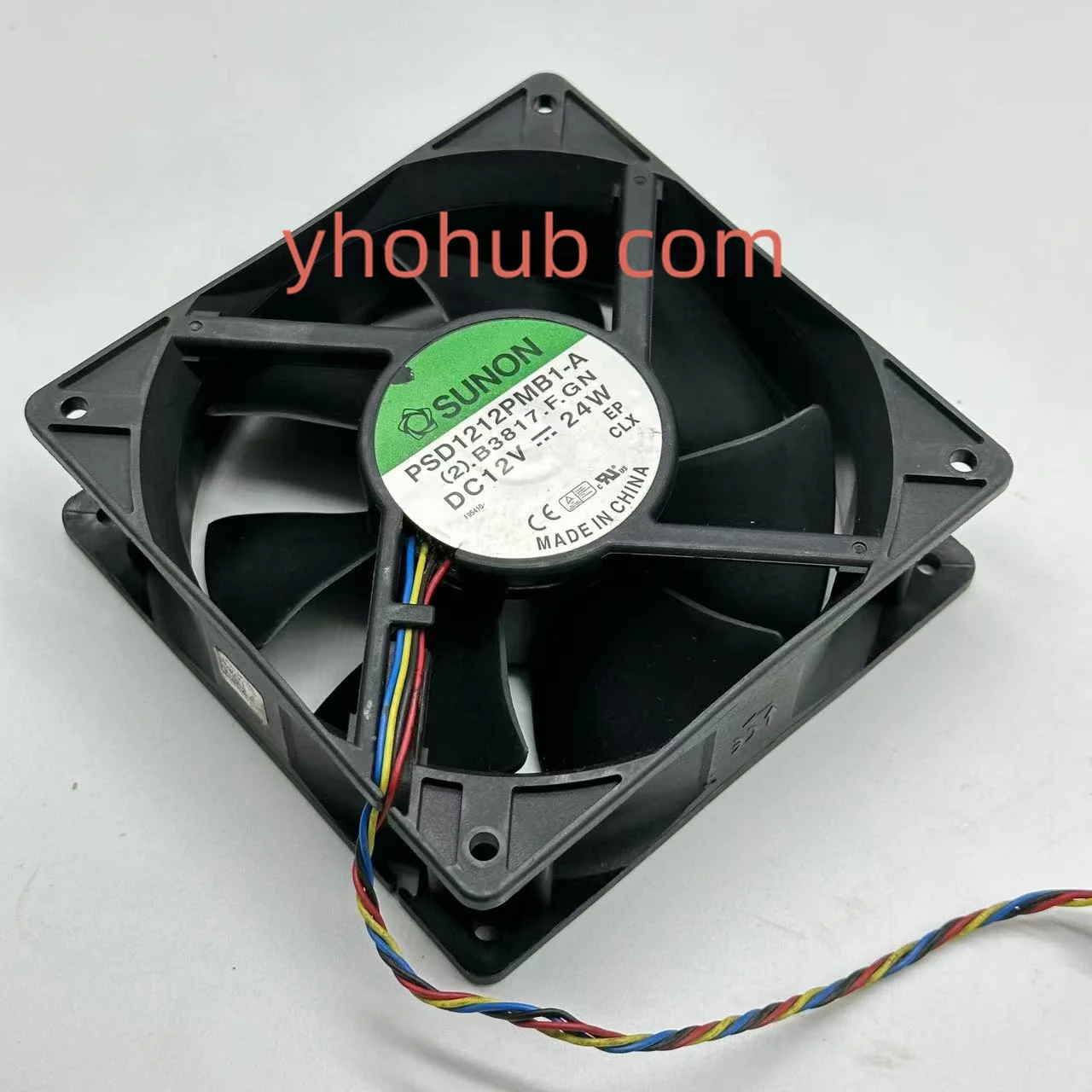 SUNON PSD1212PMB1-A (2). B3817.f. GN DC 12 В 24 Вт 120x120x38 мм, вентилятор охлаждения сервера