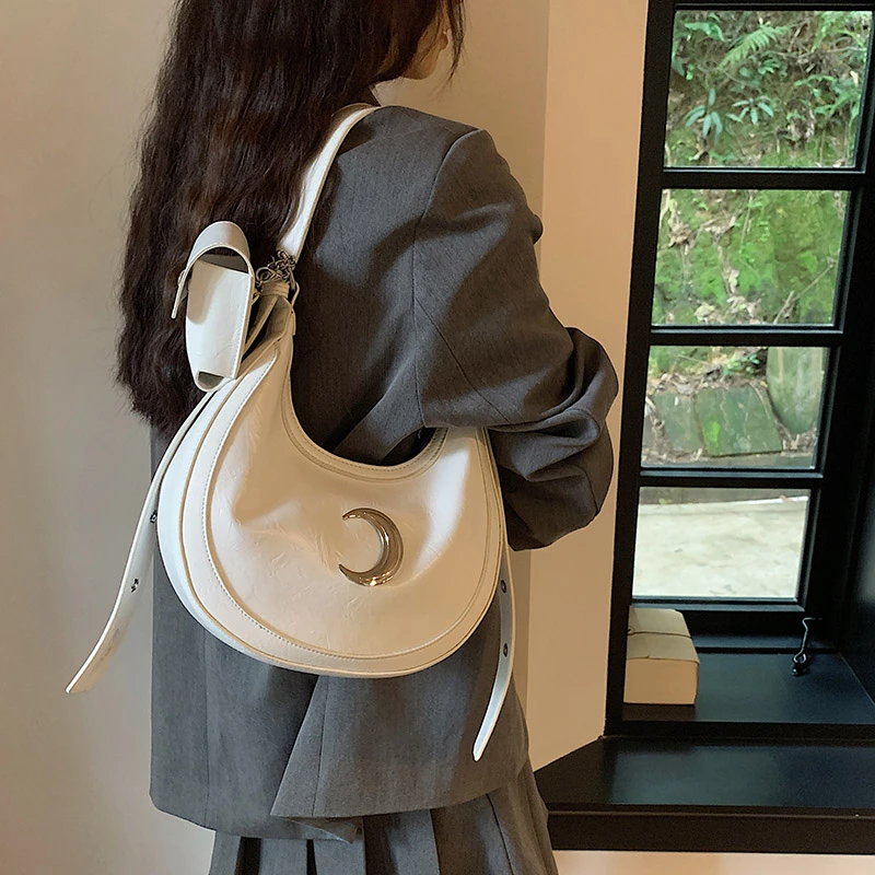 Fashion Women Bags Armpit Shoulder Bag Small Shoulder Purse Underarm Bags Brand Clutch Women Hobos Summer Simple Handbags Bolso