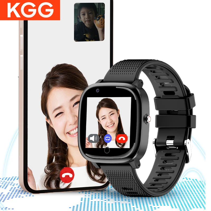 

4G Детские Смарт-часы с функцией вызова, GPS, Wi-Fi