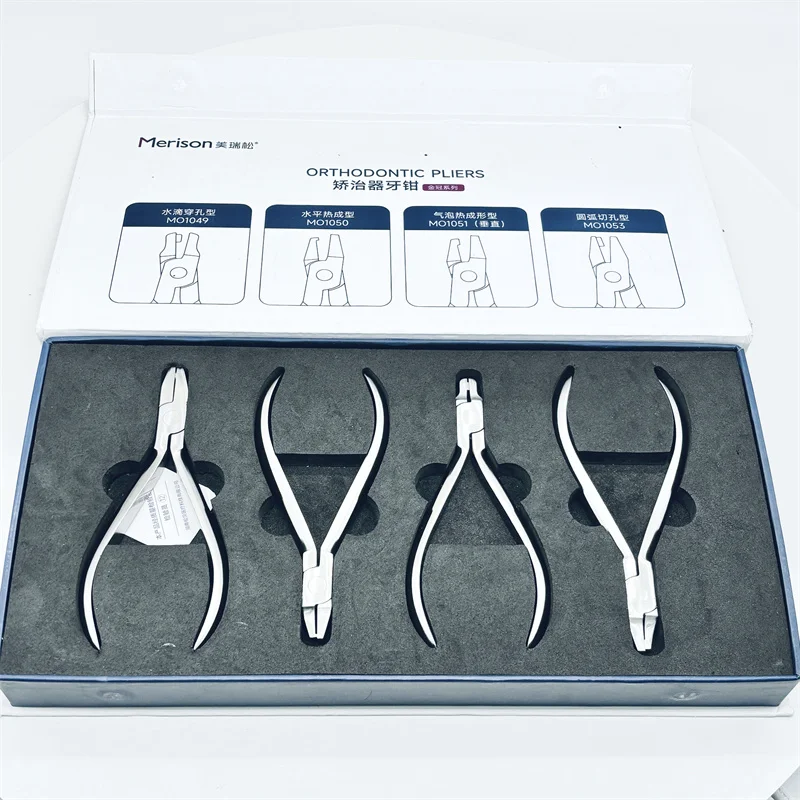 Высококачественные невидимые ортодонтические плоскогубцы Merison набор