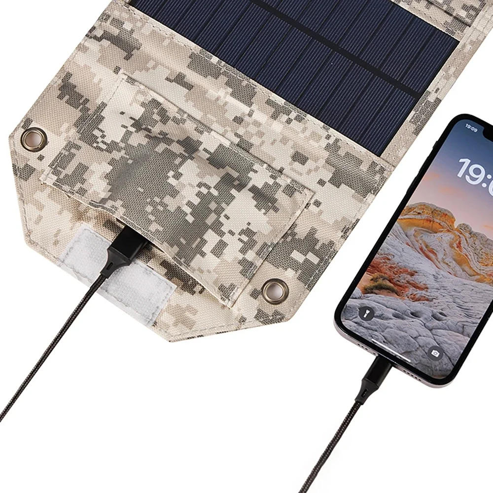 Складная солнечная панель 100 Вт уличный аварийный генератор энергии USB-выход