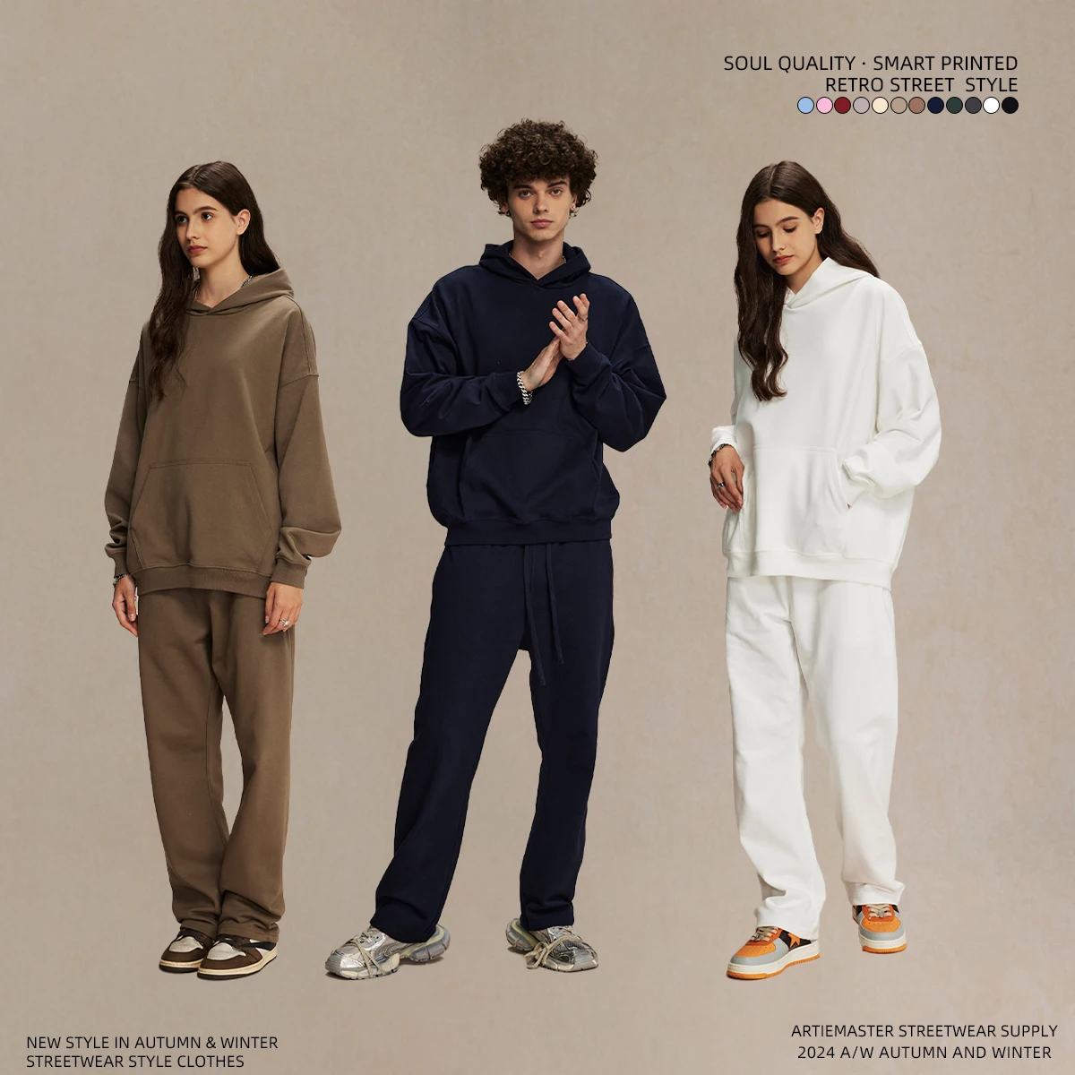 Толстовка из махровой ткани