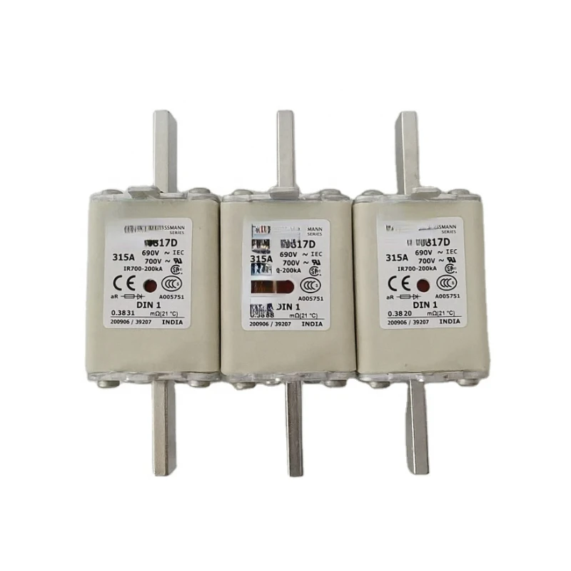 

Промышленный предохранитель 170M3817D, низковольтный плавкий предохранитель 315A 690V, автоматические выключатели и предохранители