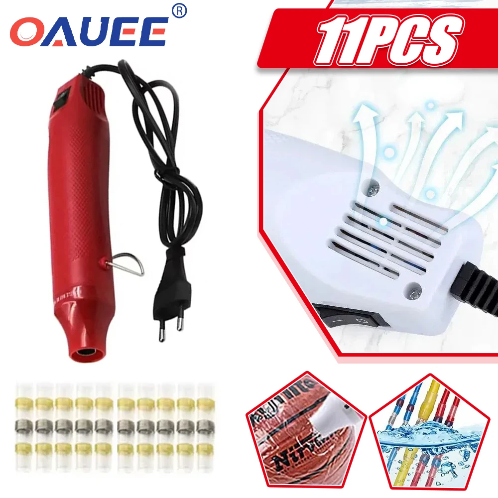 220V/EU Hot Air Gun DIY Soldering Temperature Blower Random Electric Power Dryer Mini Heat For Crafts Shrink Tubing