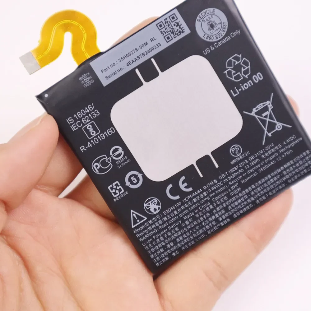 Оригинальный аккумулятор для телефона емкостью 3500 мАч HTC U12 plus U12plus Exodus 1 Global B2Q55100