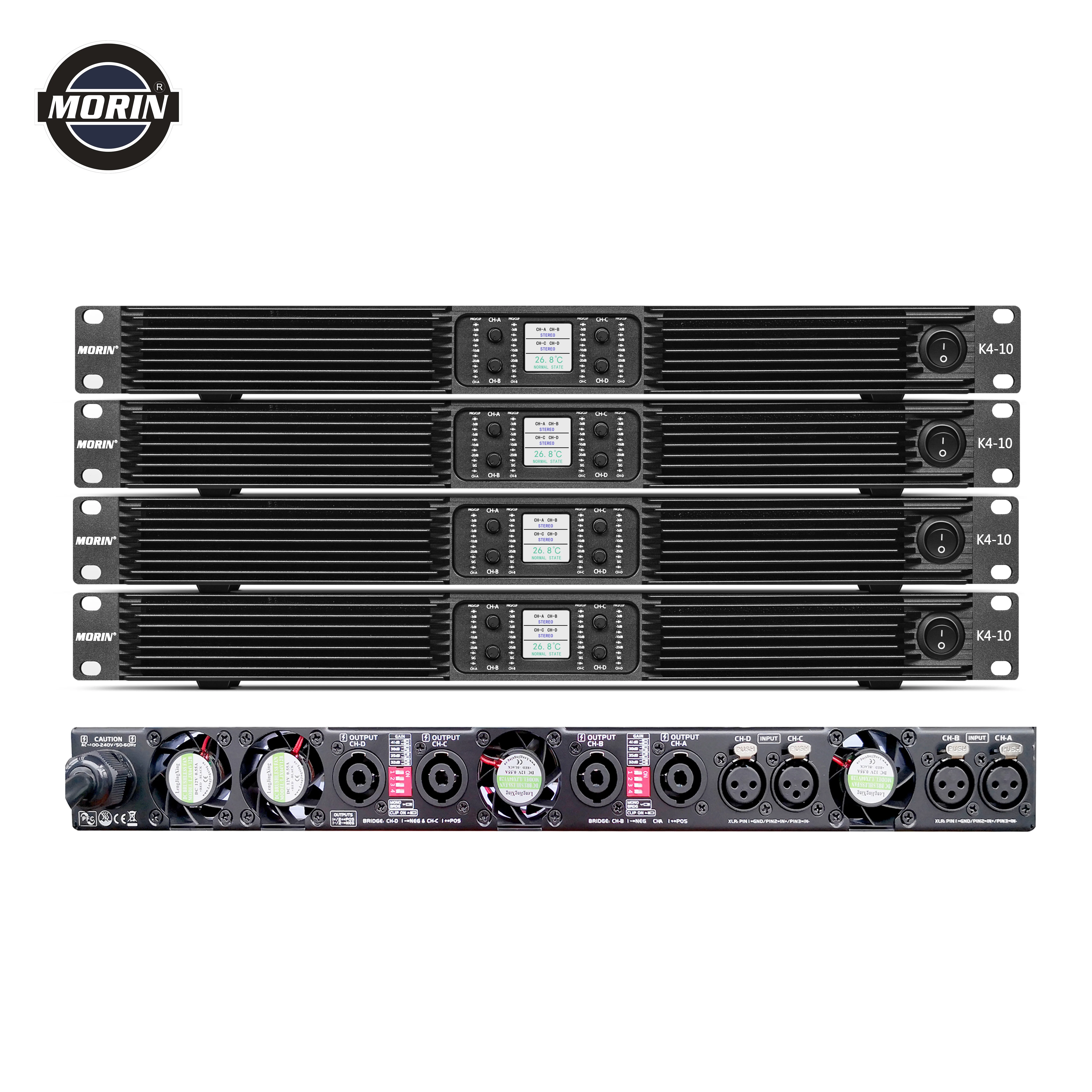 

professional audio 3000w*2 channels class d 1u power amplifiers K-30