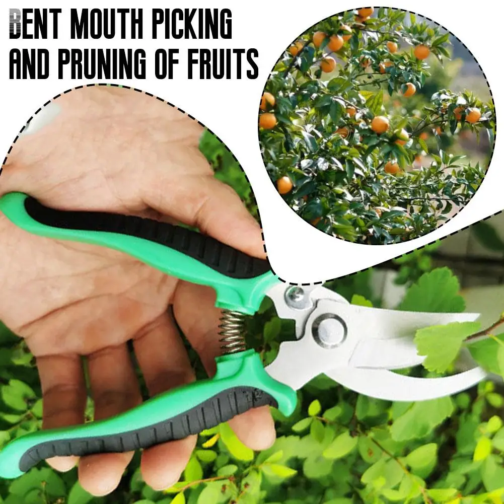 Садовые ножницы из нержавеющей стали ручная машинка для обрезки фруктовых