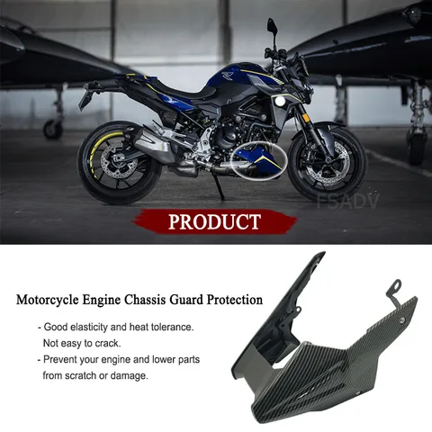 Для BMW F900R F900XR 2020-2023 2022, кожух шасси двигателя мотоцикла, обтекатель, выхлопной щит, защитная крышка
