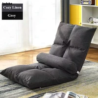 foldable lazy bean bag sofa floored tatami seat corridor padded chair living room furniture fabric recliner chair with back 2022