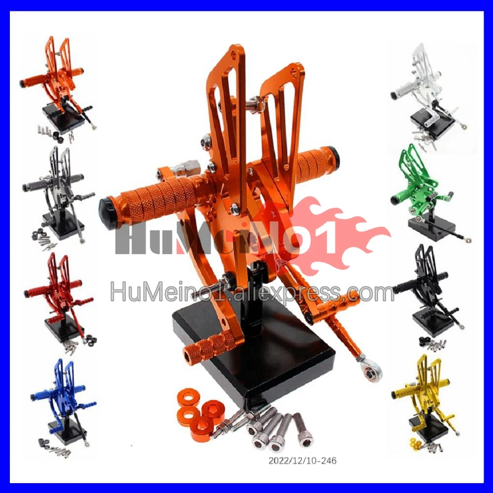 

CNC Foot Rest Pegs Footpeg Rear Set For YAMAHA FZR 400R FZR 400 FZR400 R RR FZR400R 92 93 94 1992 1993 1994 Footrest Rearset Kit