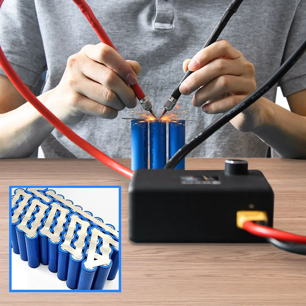 

Умный мини-аппарат для точечной сварки DIY, OLED, автоматическая ручная переключение, литиевая батарея, внешняя мощность