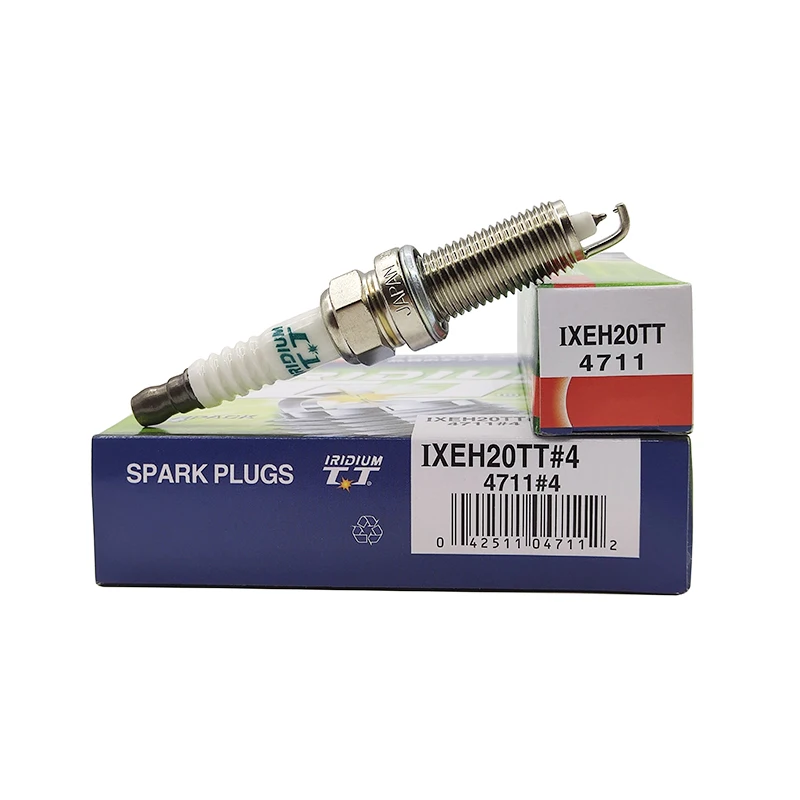 

4 шт. IXEH20TT-4711 двойные иридиевые свечи зажигания для Nissan Toyota Subaru Teana 2.0L 2.5L Renault Peugeot Mazda IXEH20TT 4711