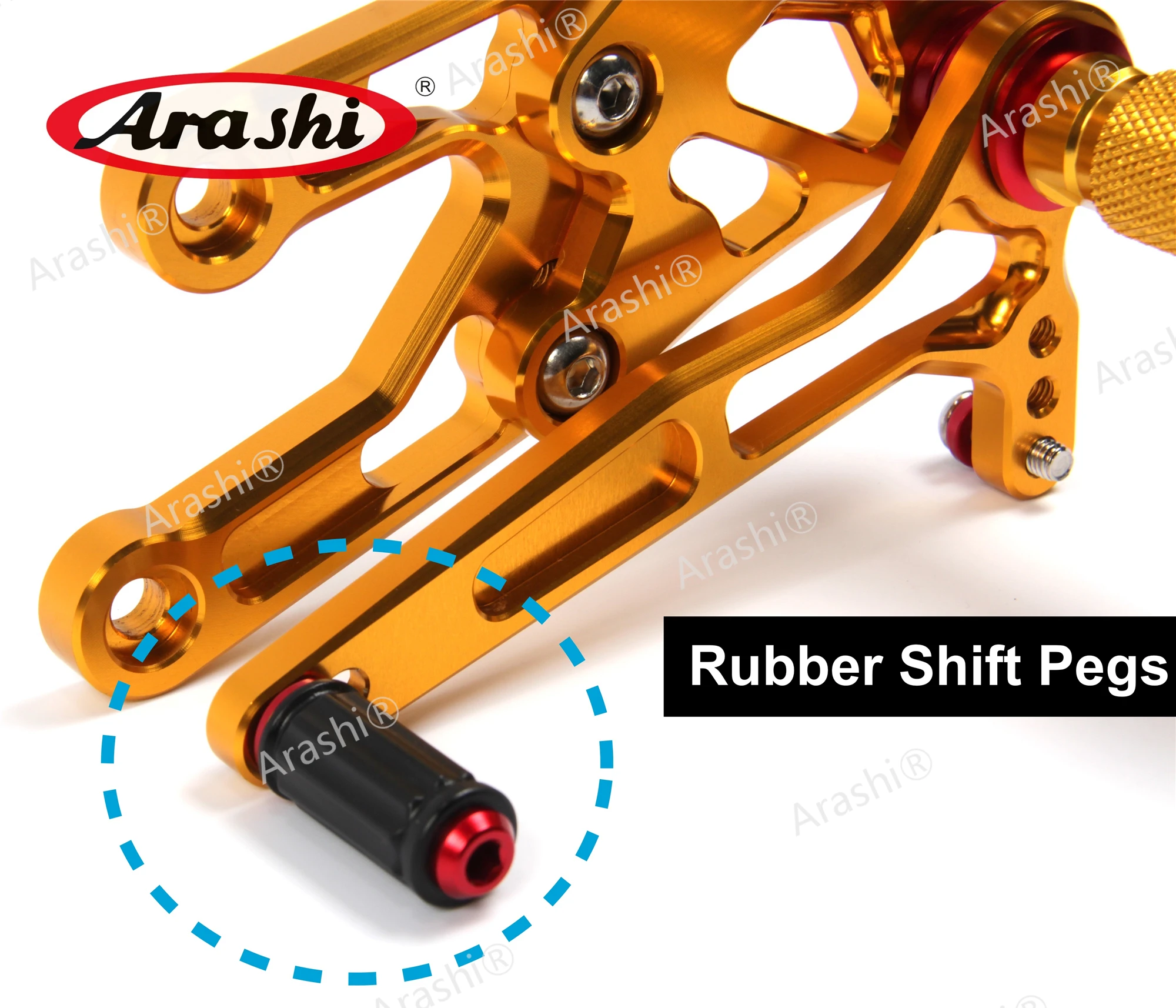 

Arashi CNC Тормозная подставка для ног запасные части Аксессуары Универсальная регулируемая подножка для ног мотоциклетные Сменные подножки
