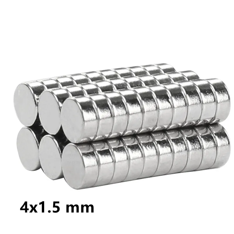 

50 ~ 2000 шт. 4x1,5 мм Тонкий фотомагнитный диск 4*1,5 мм