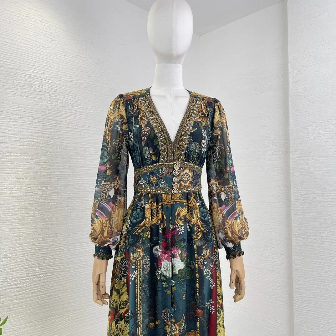 Рисунок 3 - Женское платье миди из чистого шелка