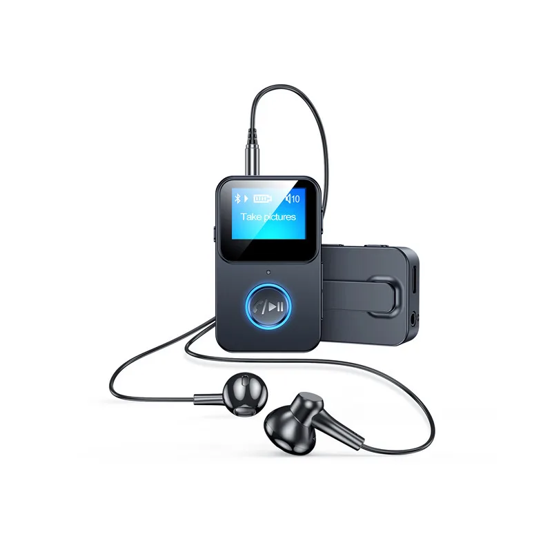 Новый адаптер аудиоприемника Bluetooth 5 0 MP3-плеер с экраном поддерживает