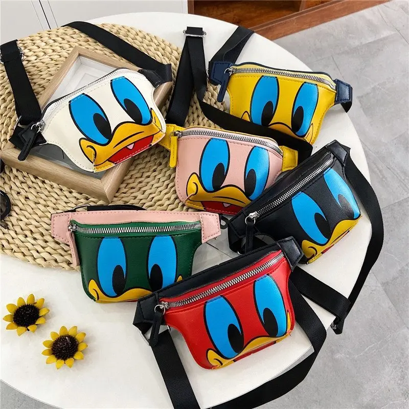 

Disney New Cartoon Waist Bag Girls Boys Messenger Bag Minnie Mickey Mouse Shoulder Bag Fashion Handbag Coin Purse Waist Bag Gift
