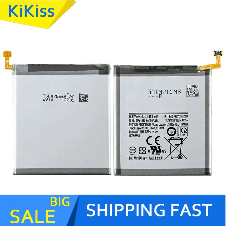 EB-BA405ABE EB-BA405ABU 3100mAh battery For SAMSUNG Galaxy A40 2019 SM-A405FM/DS A405FN/DS GH82-19582A + Tools