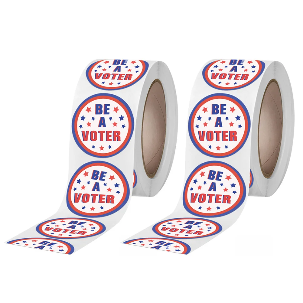 

Stickers Sticker Day Sealamerican Independencedecals Label Patriotic Roll 4Th July Star Kids Party Gift Rolls Flag Paper