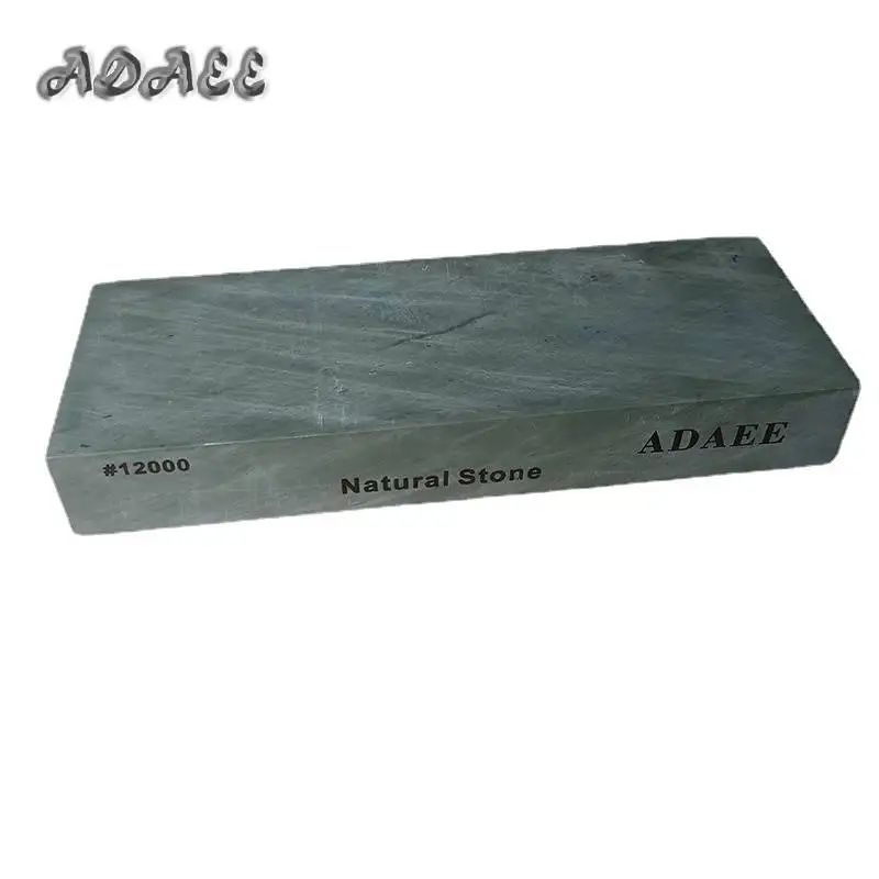 ADAEE-afilador de cuchillos de grano 12000, piedra Natural de 8 pulgadas, 200mm x 75mm x 29mm