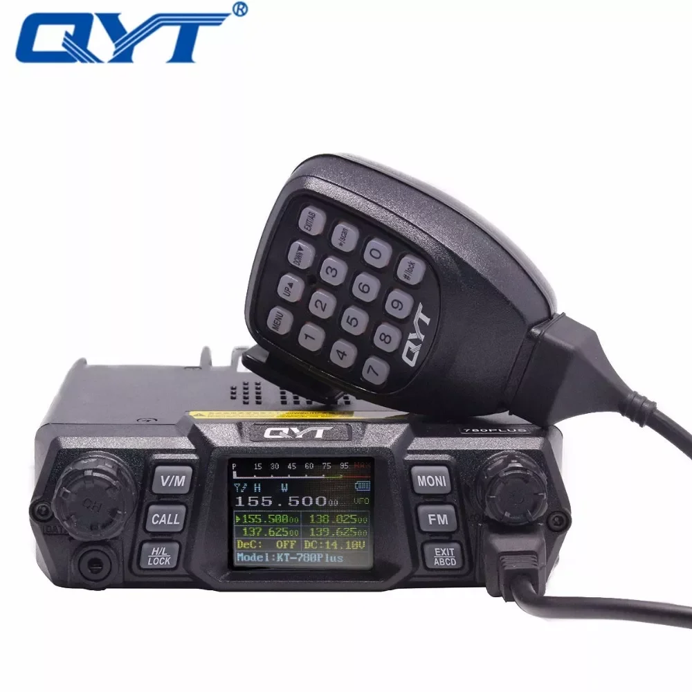 

KT-780 Plus 100 Вт Мощный VHF 136-174 МГц любительский автомобильный мобильный радиоприемник KT780 200CH приемопередатчик дальнего действия
