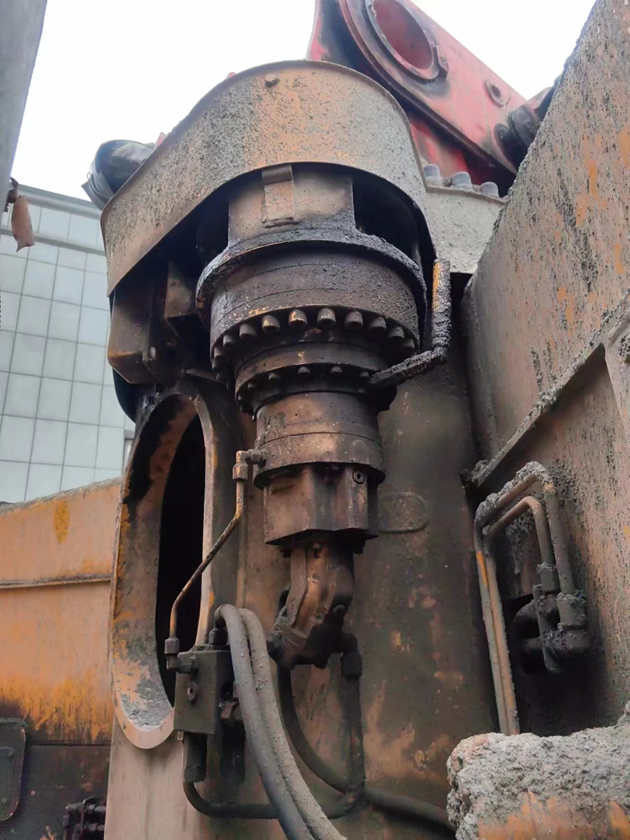 Сборка редуктора насоса для грузовика Schwing