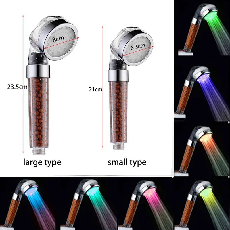 

Насадка для душа с RGB-подсветильник кой, 7 цветов