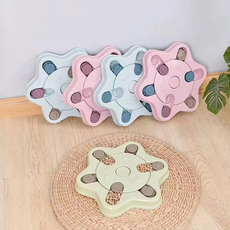 

Dog Puzzle Toys Interactive Slow Dispensing Feeding Pet Puppy Training Games Feeder Toys For Small Dogs Pet Supplies