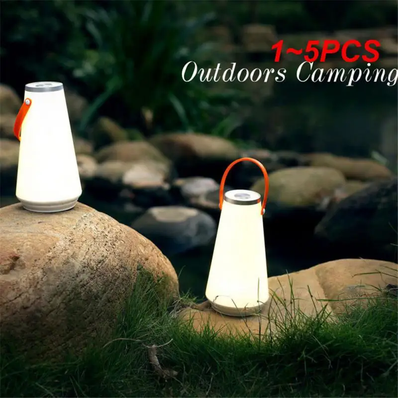 

1 ~ 5 шт. креативный USB перезаряжаемый портативный фонарь с сенсорным выключателем, лампа для палатки, домашний ночник, настольная лампа, уличный кемпинг, экстренный