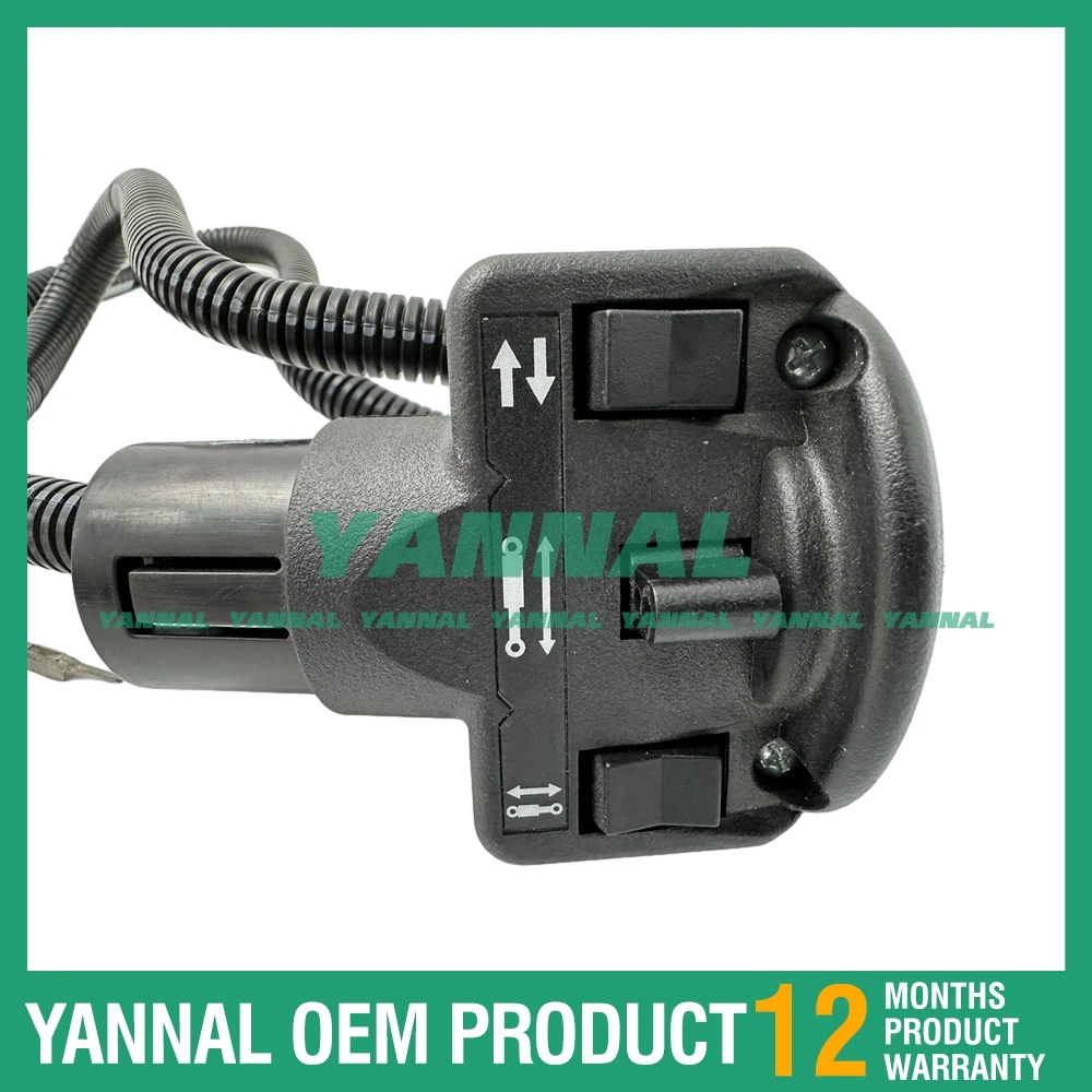 6680419 Левая вспомогательная ручка с четырьмя переключателями для Bobcat S150 S175 S185 S205