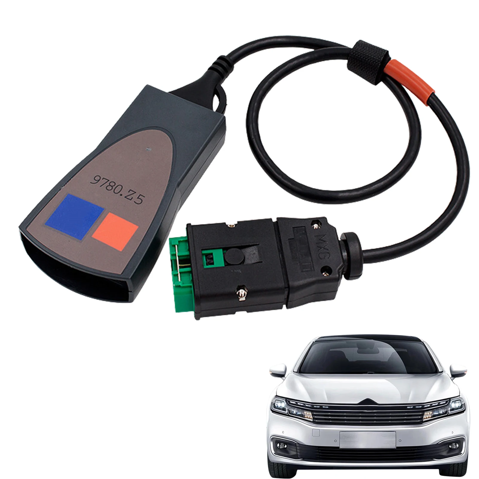 

Lexia3 PP2000 V7.83 Diagnostic Scanner Diagbox Fault Diagnosis Instrument Tester Tool ForCitroen Extension Cord