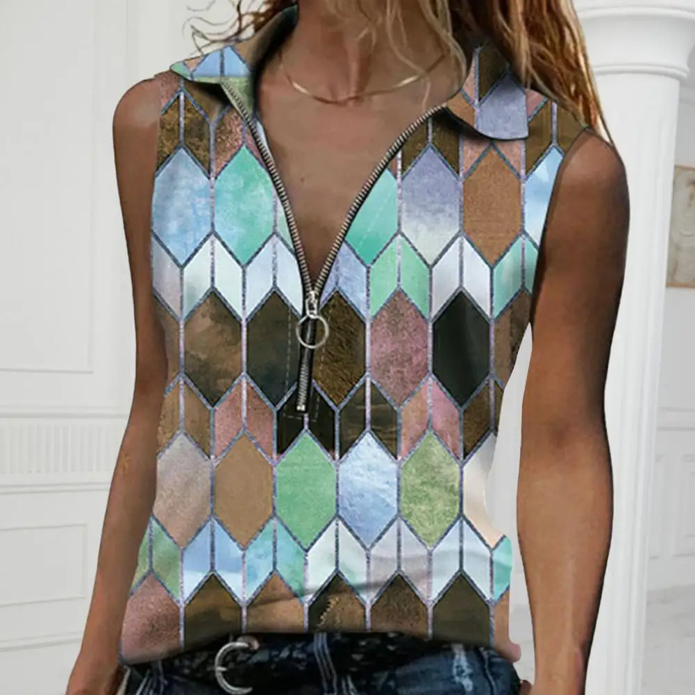 

Lady Summer Vest Sweet Loose Sleeveless Contrast Color Women Summer Vest Female Garment Women Tank Top Tank Top