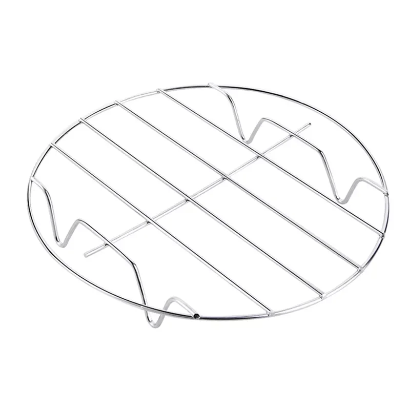 

Stainless Steel Round Steamer Rack Pots Baking Rack Stand Home Kitchen Cooking Tools Accessories
