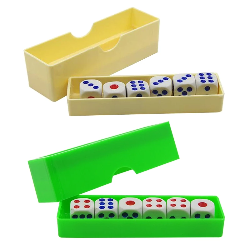 

2022 New 1 Set Prediction Dices (Normal Dice) Magic Tricks Close Up Six Die Flash Change