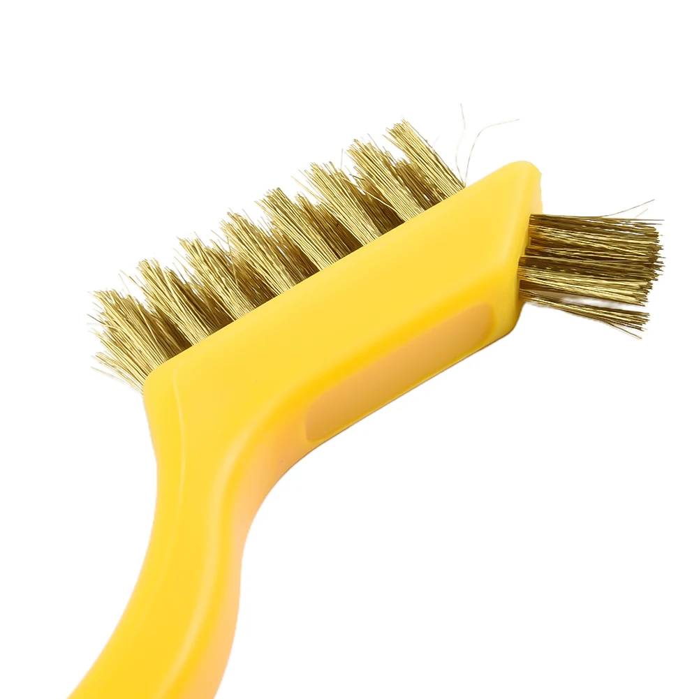 

3pcs 7Inch Stainless Steel Brass Wire Cleaning Brush Set For Polishing Detail Removing Rust Scale Paint Hand Tools