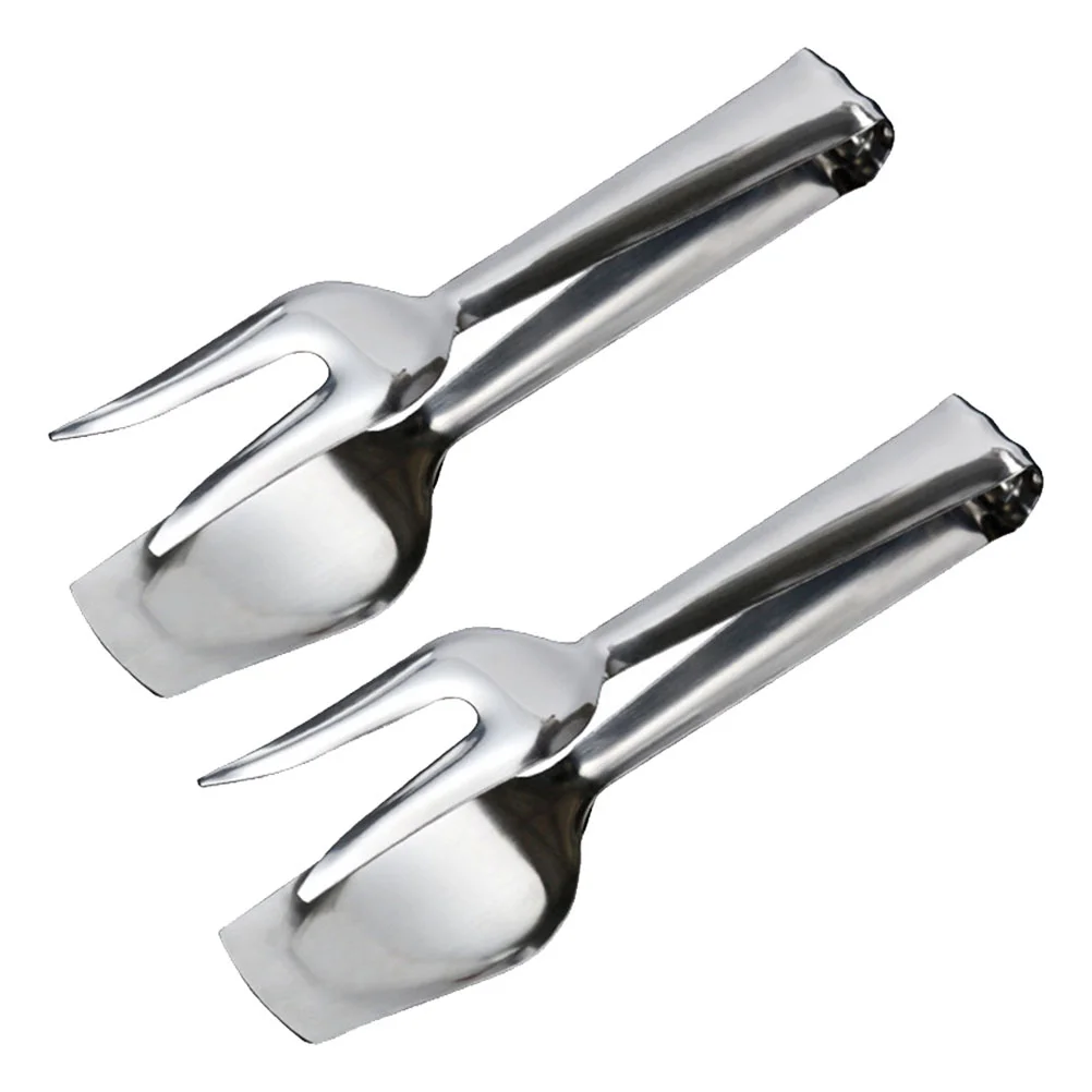 

Tongs Clamp Grill Bacon Barbuecue Tools Frying Turner Holder Pancakes Clips Spatula Steak Barbecue Grilling Bbq Steel Stainless