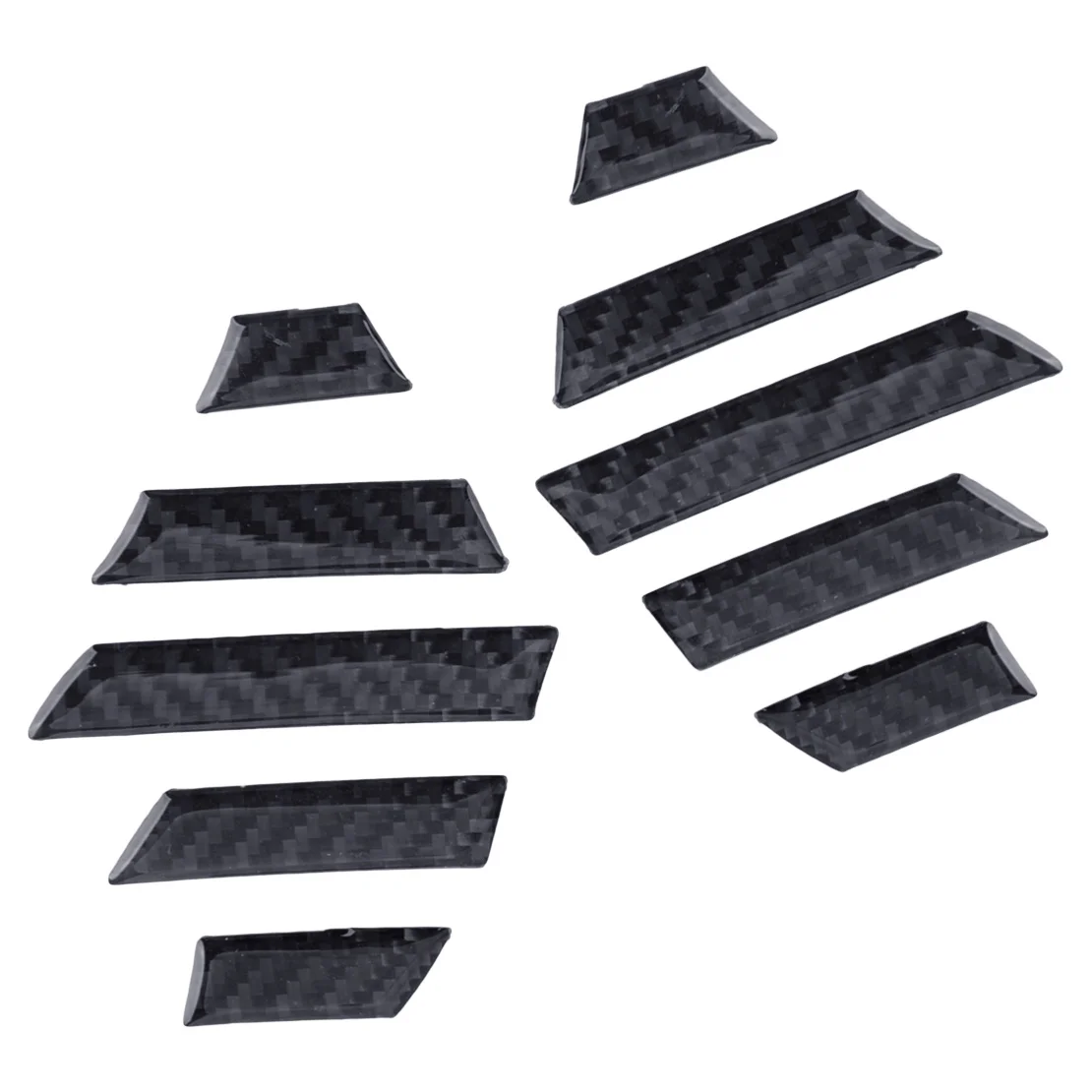 Автомобильная решетка для заднего фонаря 1 комплект отделочная полоса черное